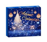 MITSCH Calendrier de l'Avent 2023 avec compte à rebours de Noël 24 jours - Boîte aveugle à faire soi-même - Chaîne à la main - Ensemble de bijoux, bracelet, cadeau