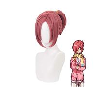 Mitsuba queue de cheval perruque courte Cosplay Costume Jibaku Shounen lié aux toilettes Hanako kun résistant à la chaleur cheveux synthétiques fête perruques QX-913