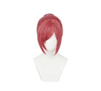 Mitsuba Sosuke Costume de cosplay rose cardigan écharpe uniforme scolaire