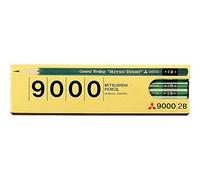 Mitsubishi Crayon de bureau 9000 dureté 2B K90002B by "Mitsubishi Pencil Co., Ltd".