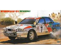 Mitsubishi Galant Vr4 Safari Rally 1992 Kit En Plastique 1:24 Modèle HASEGAWA
