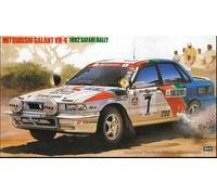 Mitsubishi Galant Vr4 Safari Rally 1992 Plastique Kit 1:24 Model Hasegawa