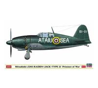 Mitsubishi J2m3 Raiden (Jack) Type 21 'prisoner Of War' Limited Edition-Hasegawa Multicolore