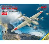 MITSUBISHI Ki-21-Ib "SALLY" JAPANESE HEAVY BOMBER ICM 1/72 PLASTIC KIT