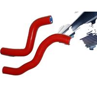 Mitsubishi Lancer EVO 9 Tuyau de radiateur en silicone, haute résistance à la chaleur, haute résistance à l'éclatement, rouge