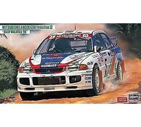 Mitsubishi Lancer GSR Evolution III Rally Malaisie ‘96 1:24 Plastic Model Kit