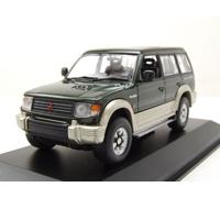 Mitsubishi Pajero Lwb 1991 Vert Métallique Maquette de Voiture 1:43 Maxichamps