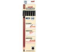 Uni Mitsubishi Pencil – Crayons Kohitsu Shosha 4B corps hexagonal – 1 douzaine (Import Japon)