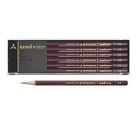 Mitsubishi Pencil pencil Unistar hexagonal Standard 2B dozen (12 pieces) (japan import)