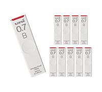 Mitsubishi Pencil Uni Lot de 10 mines 0,7 B Hako ULS0740B