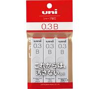 Mitsubishi Pencil Uni Uni ULS03253PB Lot de 3 mines 0,3 B
