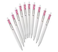 三菱鉛筆 Mitsubishi Pencil Uniball One 0.38 Lot de 10 stylos à bille gel Rose clair