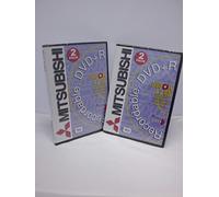MITSUBISHI RECORDABLE:DVD +R HARD CASE 2 PACK