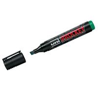 Mitsubishi Uni Prockey 159063 Marker, Chisel Tip, 6 mm, Green