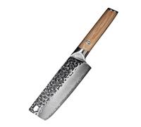 MITSUMOTO SAKARI Couteau Cuisine Nakiri Forgé à la Main 17 cm