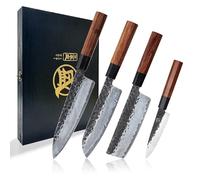 MITSUMOTO SAKARI Set de 4 Couteau Cuisine Japonais