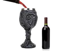 Mittelalterlicher Kelch - Drachenweinglas Mittelalterlicher Trinkbecher aus Edelstahl, Drachenkelch-Kelche | sicherer kreativer mittelalterlicher Kelchbecher für tägliches Trinken und Partydekorati