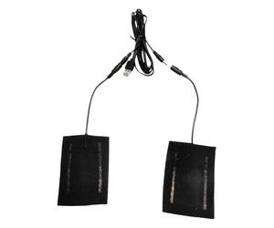 Mitten Coussin chauffant - Coussin électrique USB 5 V pour plus de chaleur | Fibre de carbone avec puissance de 7 W, poids 40 g, gants chauffants 2 en 1, hiver froid, femmes et hommes, taille 8,5 x