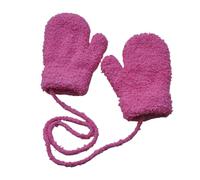 Mittens - 3,94x5.12 dans des gants thermiques d'hiver en peluche doux | GLOVVES TODDLER | Accessoires anti-perdus Pulush Theermal Protection for Outdoor Playing Ski Running Jumping