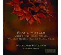 Offenbach Lieder. Holzmair (Wolfgang), Ryan (Russell), Mittler (Diana)