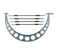 Mitutoyo 104-154 extérieur Micromètre avec 4 interchangeables pas aux normes et 4, 50,8-61 cm Range, 0 cm Graduation