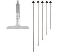 Mitutoyo 129-116 Micromètre de profondeur de tige interchangeable 0-150 mm