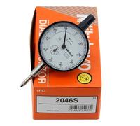Mitutoyo 2046S Indicateur de cadran à plongeur standard 10 mm pour test et inspection, Outils de mesure 2046S