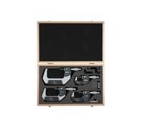 Mitutoyo 293-963-30 Jeu de micromètres digitaux MDC-100MXST, 0-100 mm | 0,001 mm, jeu 4 pièces, sortie de données