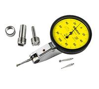 Mitutoyo 513-405-10A Lot de 8 cadrans TI, MID, STD 0,2 mm, précision 1 μm, 0,002 mm, Jaune