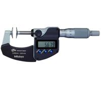 Mitutoyo Microm.Digimatic d'extérieur à disque, 0-25 mm, disque = 20 mm