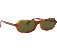 Miu Miu Femme Miu Miu MU B10SU 11P09Z Lunettes de soleil Acétate Marron Marron Géométrique Normale
