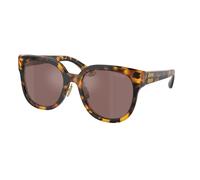 Miu Miu Femme Miu Miu MU 01ZS VAU70D Lunettes de soleil Acétate Tortue Marron Carré Normale Miroir