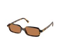 Miu Miu Femme Miu Miu MU 11ZS VAU2Z1 Lunettes de soleil Acétate Tortue Marron Carré Normale