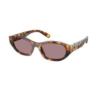 Miu Miu Femme Miu Miu MU A03S 14L20I Lunettes de soleil Acétate Tortue Marron Géométrique Normale