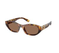 Miu Miu Femme MU A03S 14L60M Lunettes de soleil Acétate Tortue Marron Géométrique Normale
