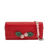 Miu Miu Pre-owned, Femme, Pre-owned, Rouge, Taille: ONE Size Pochette en cuir Pre-owned