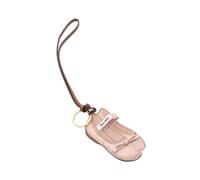 Miu Miu Pre-owned - Porte-clés en cuir Pre-owned - Femme - Pre-owned - Rose - Taille: ONE Size