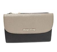 Miu Miu Pre-owned - Portefeuille en cuir Pre-owned - Femme - Pre-owned - Multicolore - Taille: ONE Size