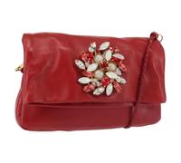 Miu Miu Pre-owned - Sac bandoulière en cuir Pre-owned - Femme - Pre-owned - Rouge - Taille: ONE Size