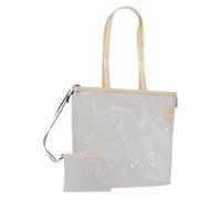 Miu Miu Pre-owned - Sac cabas en vinyle transparent Pre-owned - Femme - Pre-owned - Beige - Taille: ONE Size