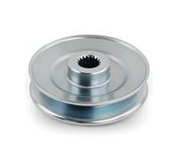 MIU800221 Poulie de transmission compatible avec les tracteurs John Deere D120 D150 E180 L110 LA125 X145 série 100, poulie d'entraînement de tondeuse remplace M809035 1A646025750