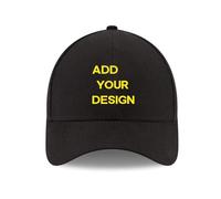 Miujonvy Classic Dad Hat Custom Text Sport Casquettes Noir, Noir , Taille unique