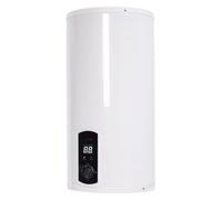 MIUKYUI Chauffe-eau électrique compact - 50 l, 80 l, 100 l, 120 l, 2000 W, IPX4, 25 à 75 °C, avec douchette et robinet - Pour cuisine, salle de bain (80 l)