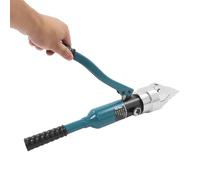 MIUKYUI Écarteur hydraulique industriel haute performance 12 t pour l'entretien des tuyaux et les travaux de sauvetage, avec boîte de transport avec poignées antidérapantes et valve de décharge (bleu