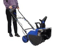 MIUKYUI Fraise à neige électrique professionnelle 2400 W - Largeur de travail : 56 cm - Profondeur : 33 cm - Éjection réglable à 180° - Pour neige humide - 220 V - Avec poignée ergonomique et grandes