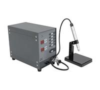 MIUKYUI Poste à souder électrique de précision avec fonction Puls-Argon 50A-600A avec poste de travail et accessoires pour bijoux DIY pour soudage précis dans le domaine des loisirs créatifs