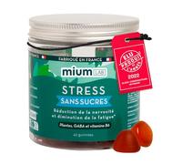 Mium Lab Stress Sans Sucres Plantes Gaba Et Vitamine 42 Gummies
