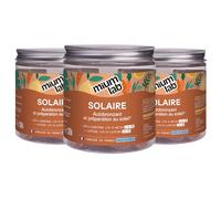 Mium Lab - Gummies Solaire - Complément Alimentaire Bronzage - Prépare la Peau au Soleil, Prolonge & Accélère bronzage - Bêta-carotène, Vit E, Cuivre - Sans Sucres - Cure 63J - Fabriqué en France