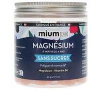 Mium Lab Magnésium Sans Sucres 42 Gummies - Pot 42 gummies