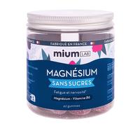 Mium Lab Magnésium Sans Sucres Gummies 42 pc(s)